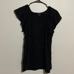 Black flair shirt